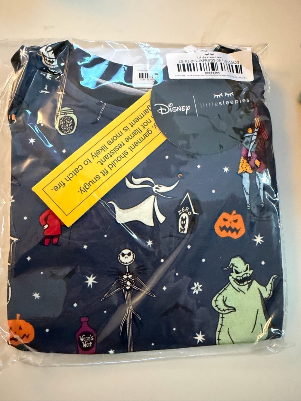 Disney The Nightmare Before Christmas little sleepies